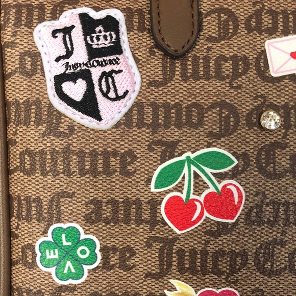 NWT Juicy Couture Chestnut Chino All Things Juicy Satchel - Picture 3 of 11
